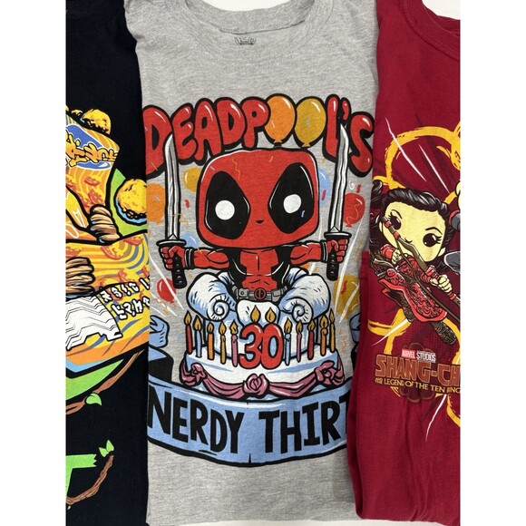 Funko POP! Tee Marvel Bundle Of 5 Tshirts 80th Anniv. Men’s Large - Picture 5 of 7